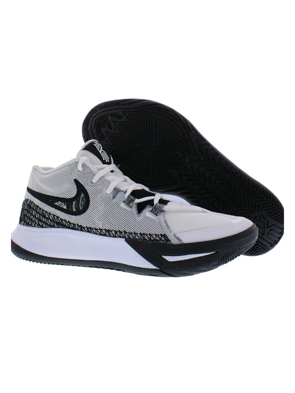 Nike Kyrie Flytrap 6 Men Black & White Basketball Sneaker Shoes